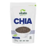 Semente de Chia Integral Vitalin Embalagem 120g