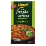 Feijo Carioca Vapza Orgnico Cozido a Vapor Caixa 250g