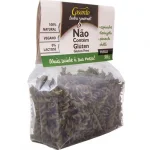 Macarro Fusilli Espinafre, Beringela e Pimenta Chilli Gourmet sem Glten Casaro 300g