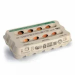 Ovo Vermelho Caipira Tipo Grande Orgnico Fazenda da Toca Estojo com 18 Unidades