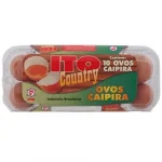 Ovos Caipira Vermelho Ito Country 10un