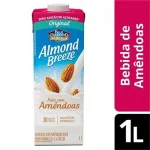 Alimento com Amndoas Almond Breeze Zero Acar Original 1l