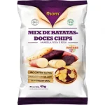Batata Chips Fhom Mix de Batatas Doces Embalagem 45g