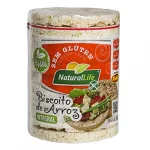 Biscoito de Arroz Integral sem Glten Natural Life 80g
