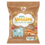 Mini Veggies Biscoito de Feijo/Arroz e Cenoura Nhami Mami 18g
