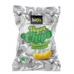 Salgadinho Vegan Chips Cebola, Salsa e Crcuma Orgnico Bio2 40g