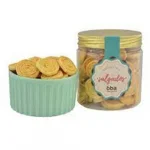 Biscoito Medalho Parmeso Alho Gergelim Oba Bem Querer 200g