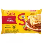 Lasanha Bolonhesa Embalagem Sadia 600g