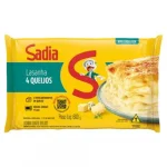 Lasanha Sadia Quatro Queijos 600g