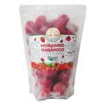 Morango Orgnico Gourmet Congelado Fazenda Guata Por 800g