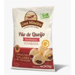 Po de Queijo Recheado Goiaba sem Glten Casa Mineira 400g