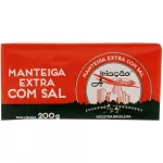 Manteiga Com Sal Aviao Tablete 200g