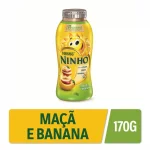 Iogurte Lquido Sabor Ma e Banana Nestl Ninho 170g