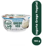 Iogurte Vegano Grego Tradicional Vida Veg 150g