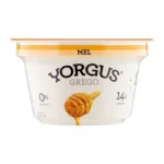 Iogurte Yorgus Grego Desnatado Sabor Mel 130g