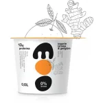 Iogurte de Laranja e Gengibre Moo Embalagem 130g