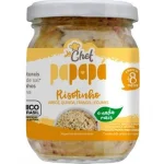 Alimento Infantil Risotinho Orgnico Arroz Quinoa Frango e Lugumes Papap 180g