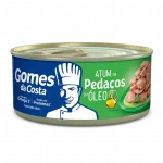 Atum em Pedaos em leo Gomes da Costa 170g