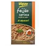 Feijo Carioca Cozido No Vapor S Aquecer Vapza Caixa 250g