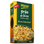 Gro de Bico Vapza Cozido a Vapor Caixa 500g