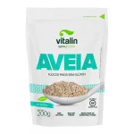 Aveia em Flocos Finos Integral sem Glten Vitalin Embalagem 200g