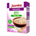 Aveia em Flocos Finos sem Glten Jasmine Caixa 200g