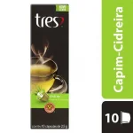 Ch Cpsula Tres Capim Cidreira 10un
