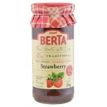 Gelia Israelense de Morango e Banana sem Accar Aunt Berta 284g