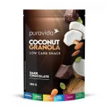 Granola Dark Chocolate Low Carb Pura Vida 180g