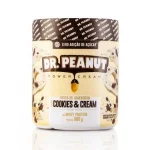 Pasta de Amendoim Cookies & Cream Dr. Peanut 600g
