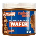 Pasta de Mix de Nuts Amendoim com Wafer de Chocolate Naked Nuts 300g