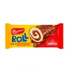 Bolinho Bauducco Roll Cake Chocolate Embalagem 34g