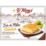 Bolo de Milho Cremoso + D'minas 500g