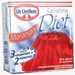 Gelatina Dr. Oetker Morango Diet 12g