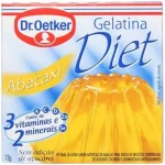 Gelatina em P Sabor Abacaxi Diet Dr. Oetker 12g