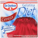 Gelatina em P Sabor Cereja Diet Dr. Oetker 12g