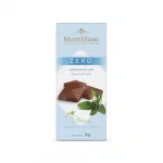 Chocolate Barra Montblanc Premium Zero Ao Leite Embalagem 80g