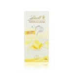 Chocolate Swiss Classic Tablete Branco Lindt 100g