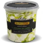 Sorvete Bariloche Mesclado Mousse de Limo Embalagem 1,8l