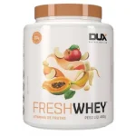 Suplemento Alimentar Fresh Whey Sabor Vitamina de Frutas Dux Nutrition Lab 450g
