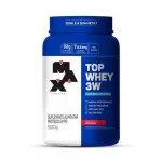 Top Whey 3w Morango Max Titanium 900g