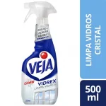 Limpa Vidros Spray Vidrex Cristal Veja 500ml