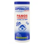 Panos Umedecidos Bacfree com lcool 70 Inpm Coperalcool Embalagem 35un