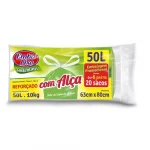 Saco de Lixo Reforado com Ala Sustentvel Embalixo 20un 50l