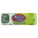 Saco de Lixo Sustentvel 50l 30un